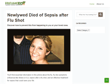 Tablet Screenshot of naturalhealthed.com